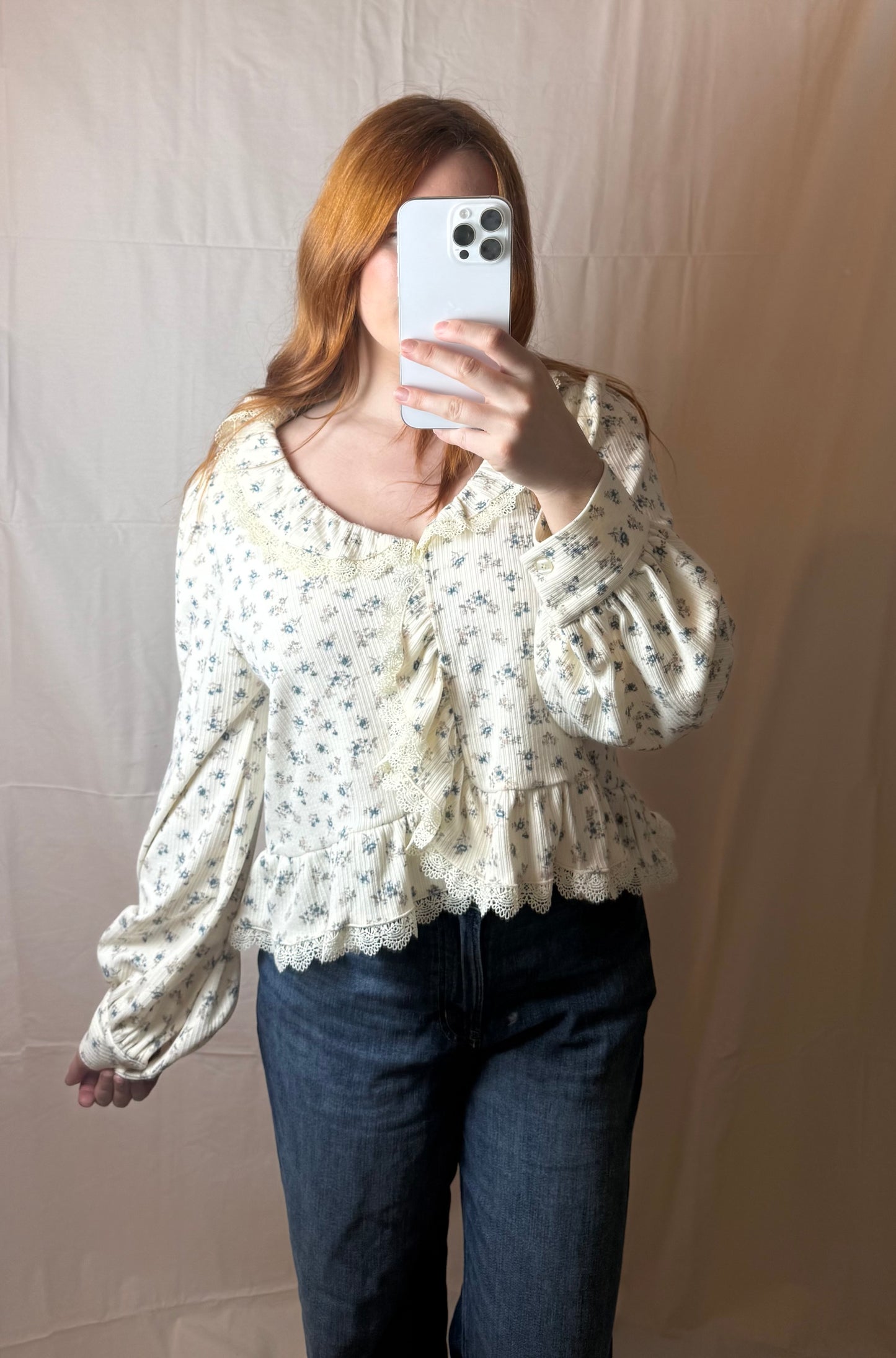 Floral Lace Blouse