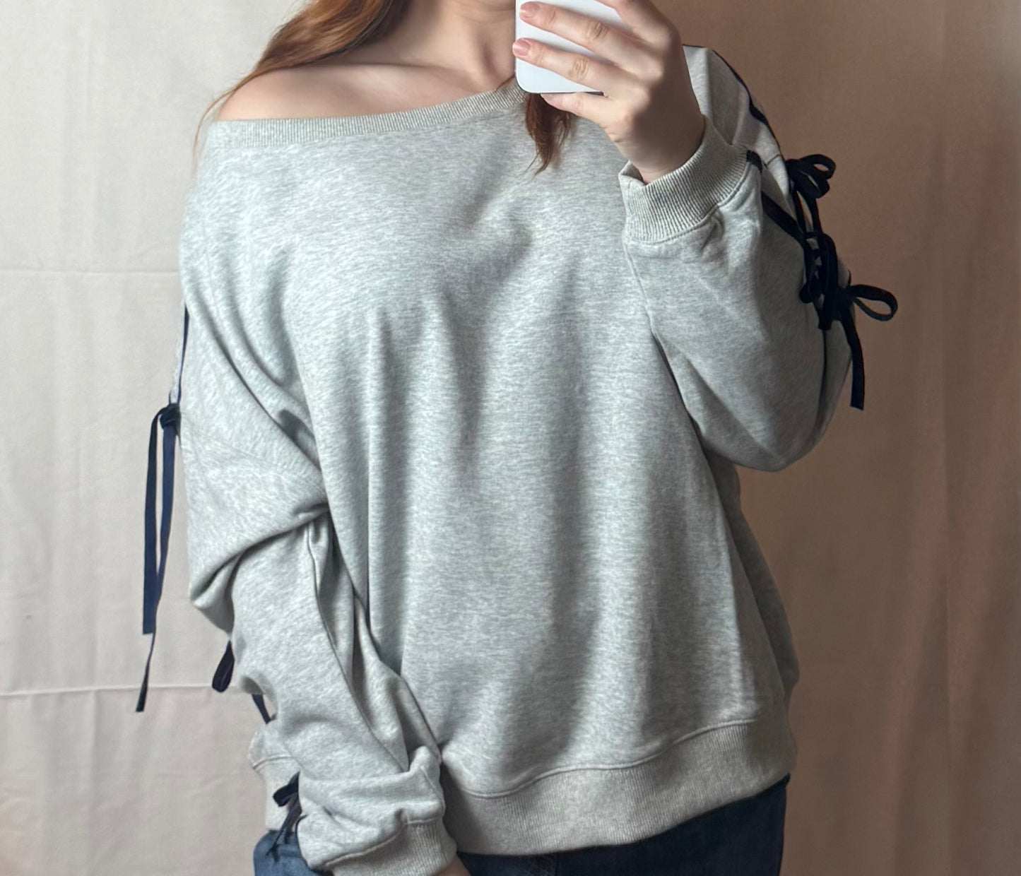 Collins Bow Sleeve Crew