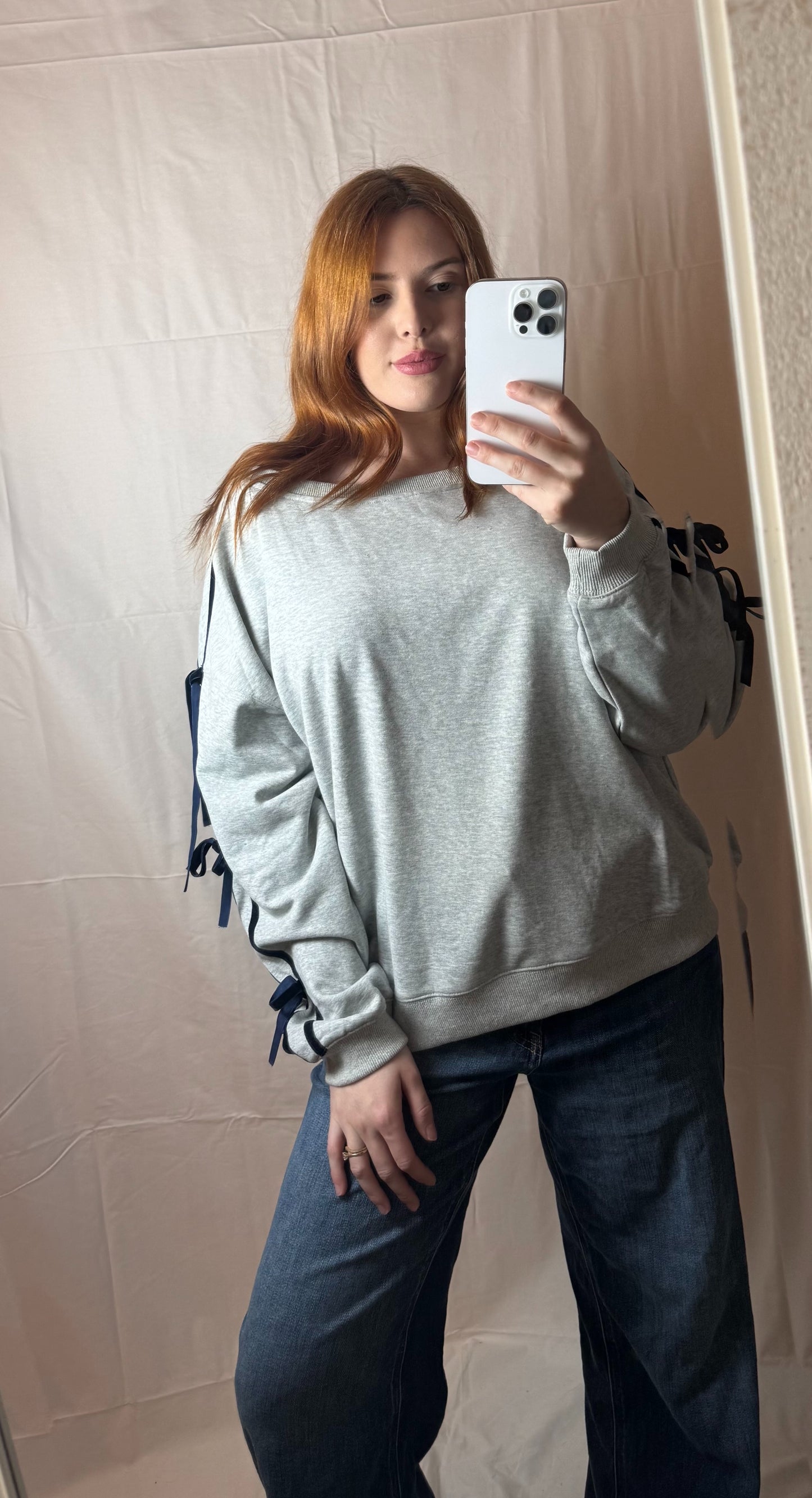 Collins Bow Sleeve Crew