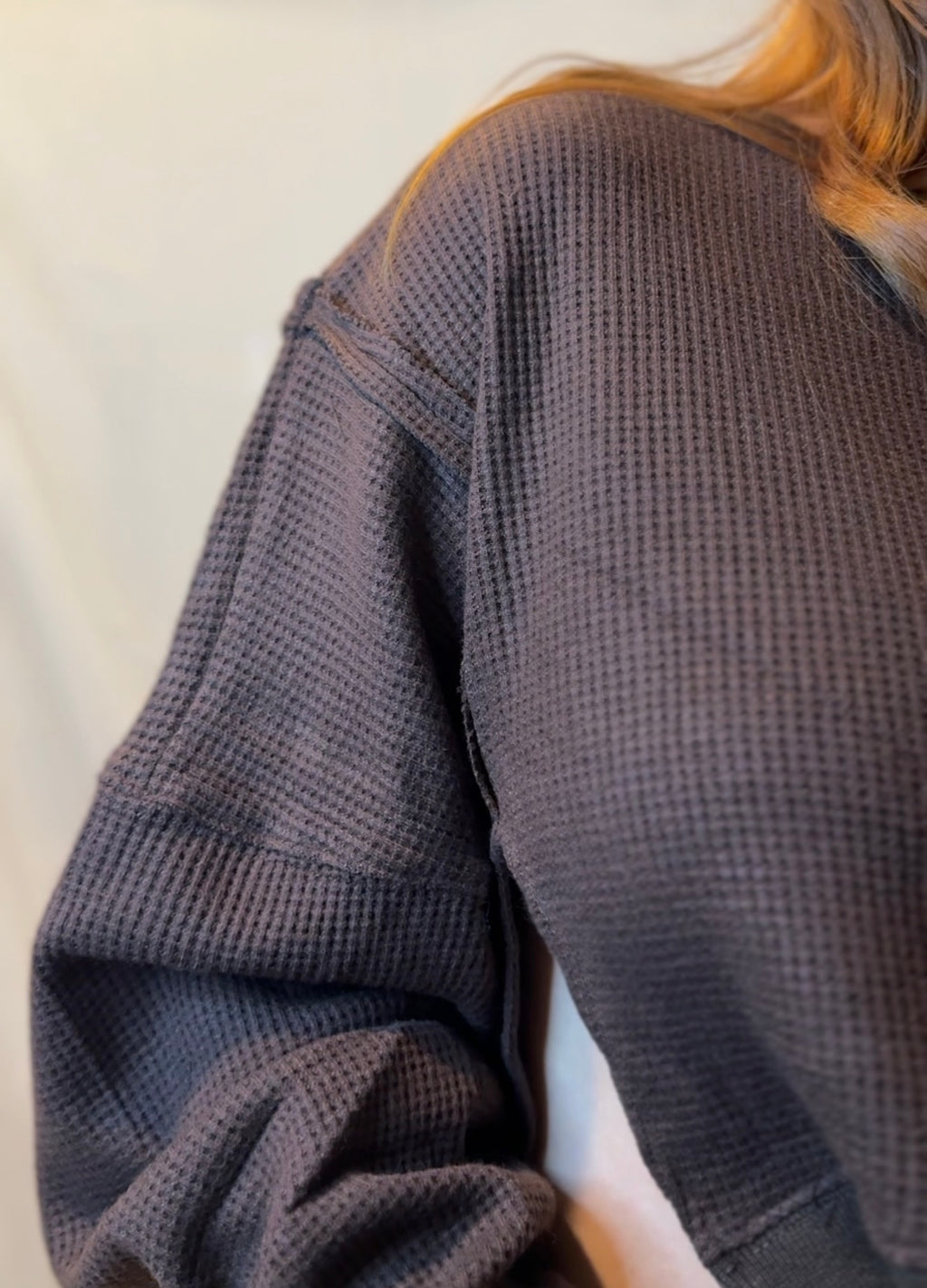 Fireside Waffle Knit Sweater