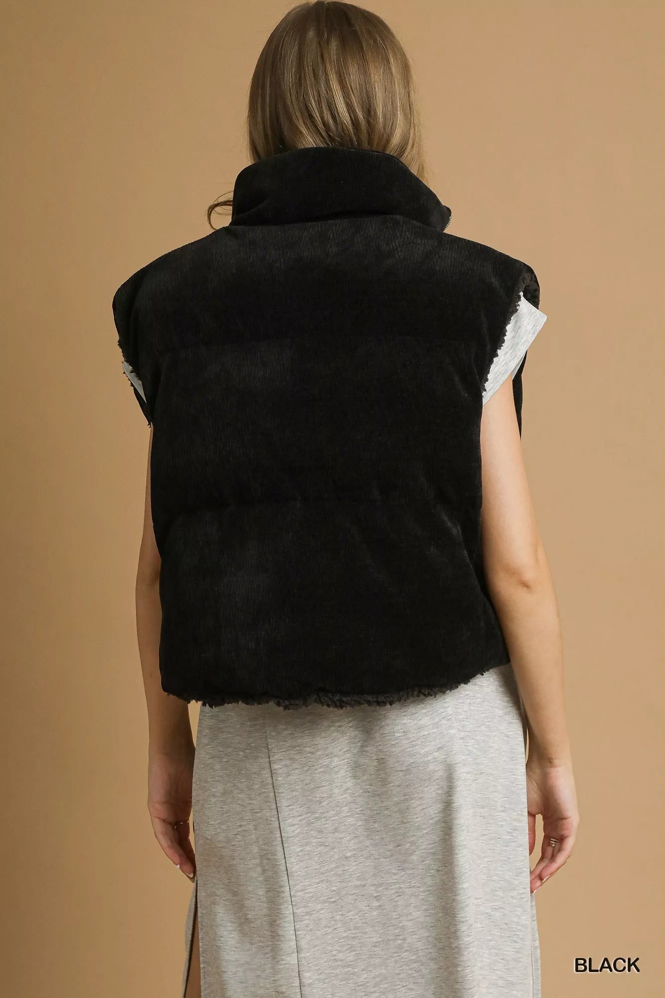 Margaret Sherpa Lined Vest