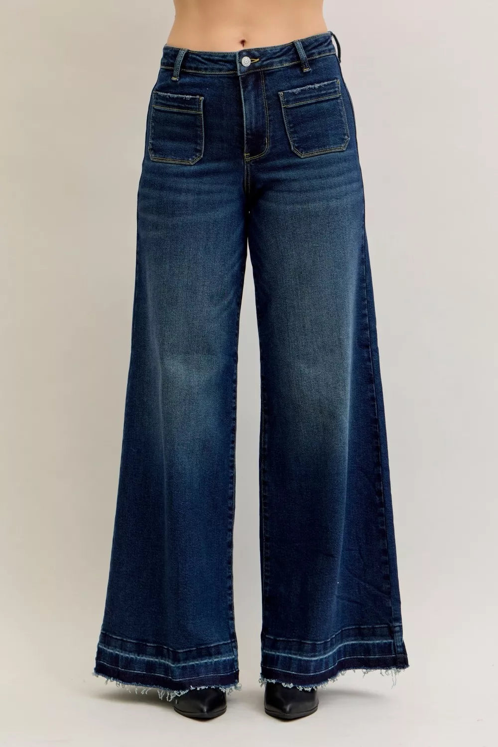 Judy Blue High Waist Palazzo Jeans
