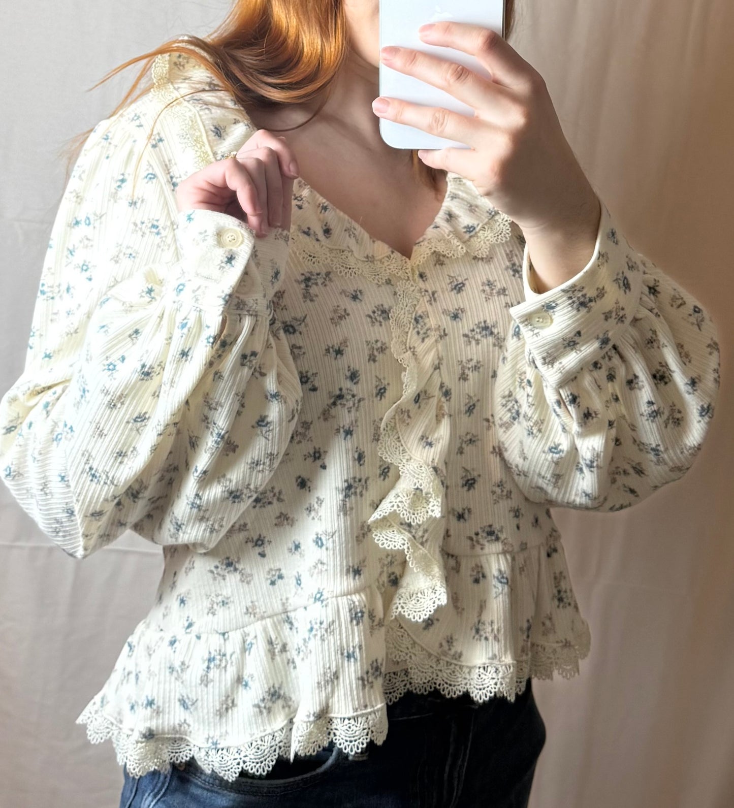 Floral Lace Blouse