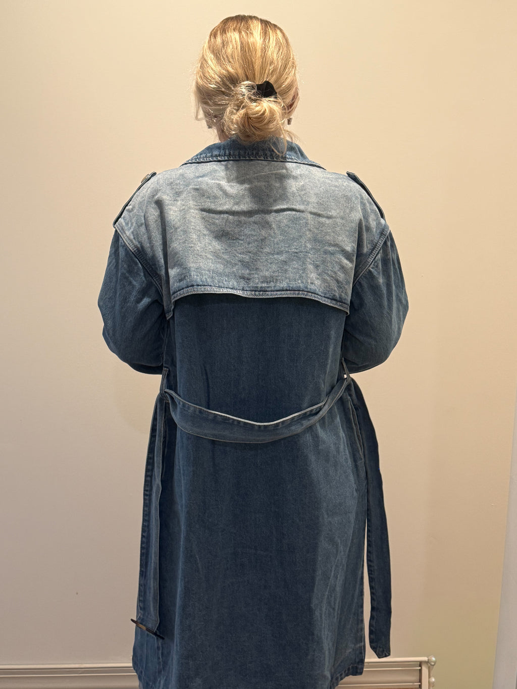 The Luma Denim Trench