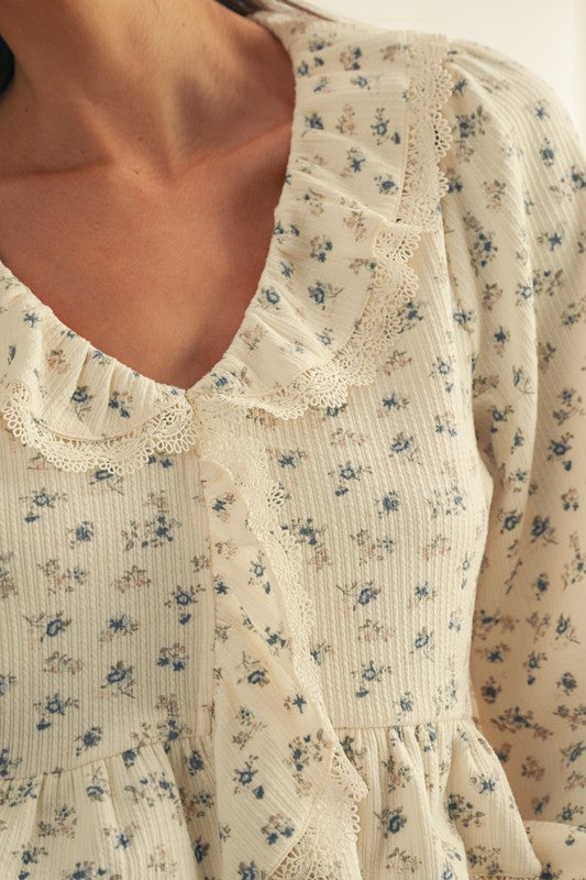 Floral Lace Blouse